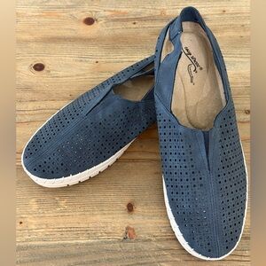 Easy Street SoFresh Comfort Slingback Flats, Blue, Size 7, EUC